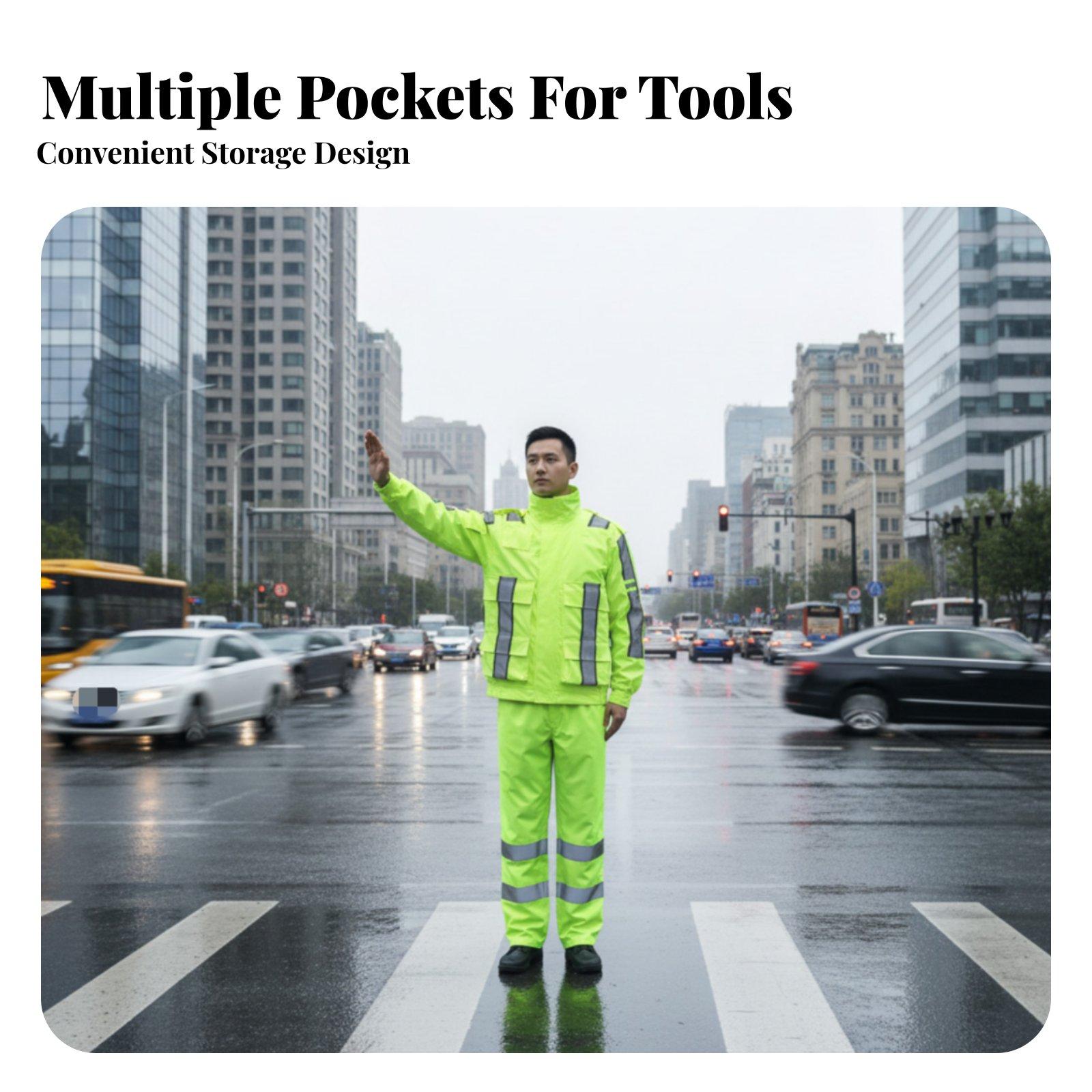 High Visibility Reflective Rai - огляд і ціна Motorcycle Gear Jacket