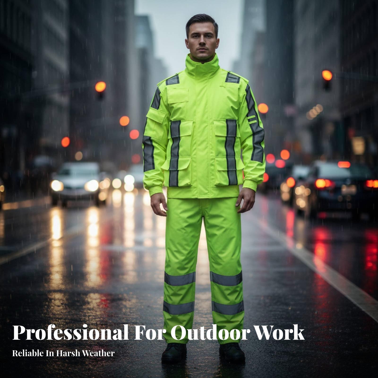 High Visibility Reflective Rai - огляд і ціна Motorcycle Gear Jacket