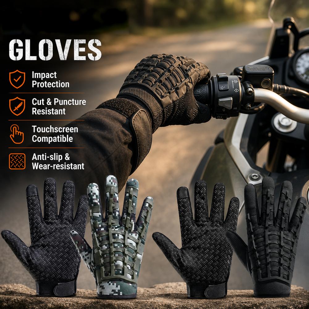 Tactical Gloves Touchscreen Mo - огляд і ціна Motorcycle Gear Gloves
