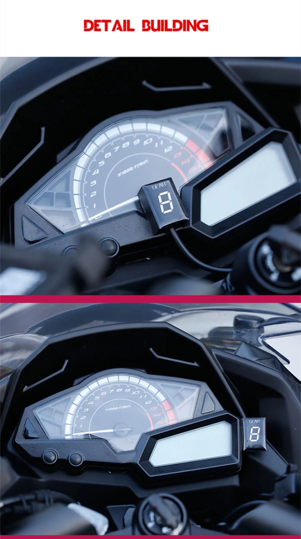 For Honda CB400X 2021-2023 CBR - огляд і ціна Motorcycle Gear Display
