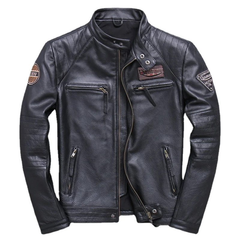 Fashion Biker Jackets Vintage  - огляд і ціна Riding Jacket Leather