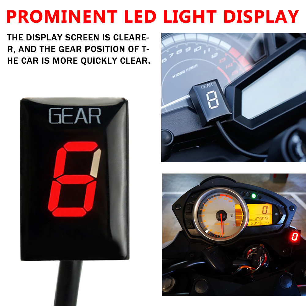 For Kawasaki Z750 Z1000 Z-750  - огляд і ціна Motorcycle Gear Display