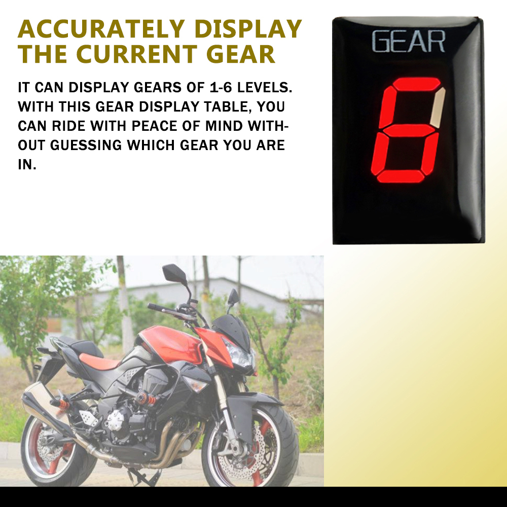 For Kawasaki Z750 Z1000 Z-750  - огляд і ціна Motorcycle Gear Display