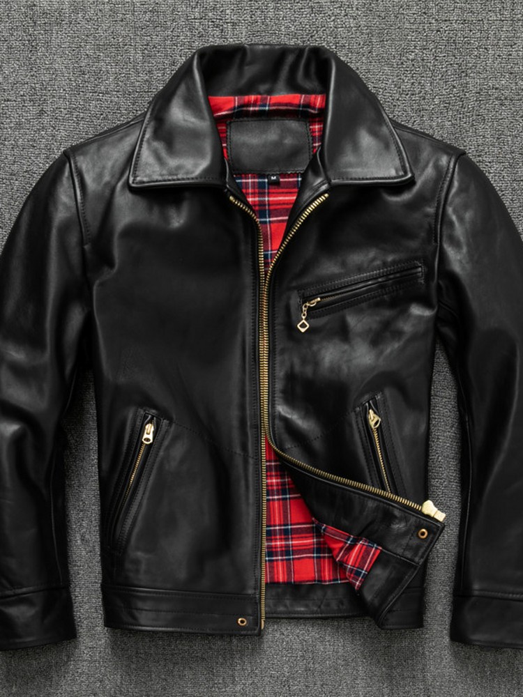 Mens Slim Fit 100% Horsehide G - огляд і ціна Riding Jacket Leather