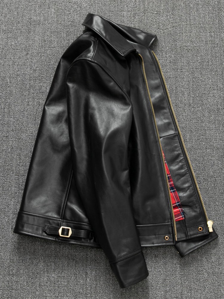 Mens Slim Fit 100% Horsehide G - огляд і ціна Riding Jacket Leather