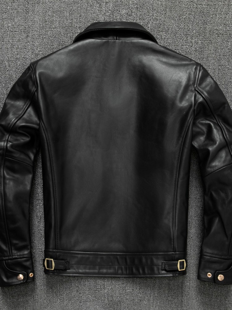 Mens Slim Fit 100% Horsehide G - огляд і ціна Riding Jacket Leather