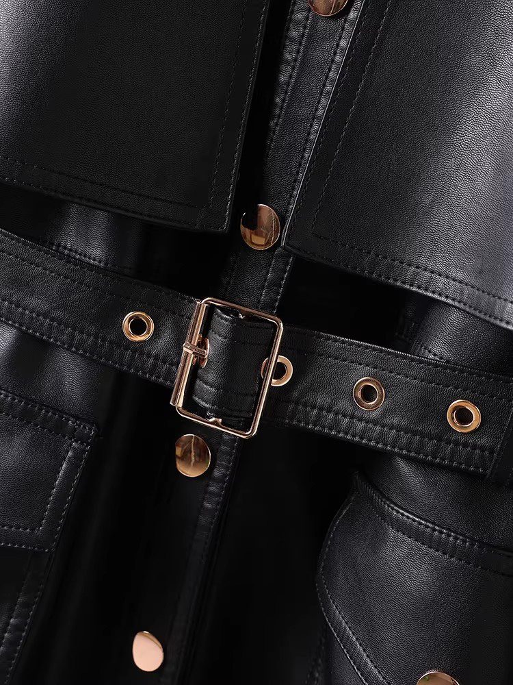 New Women Split Leather Motor  - огляд і ціна Riding Jacket Leather