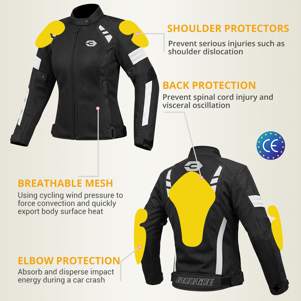 Women Motorcycle Jackets Breat - огляд і ціна Motorcycle Wearing Gear
