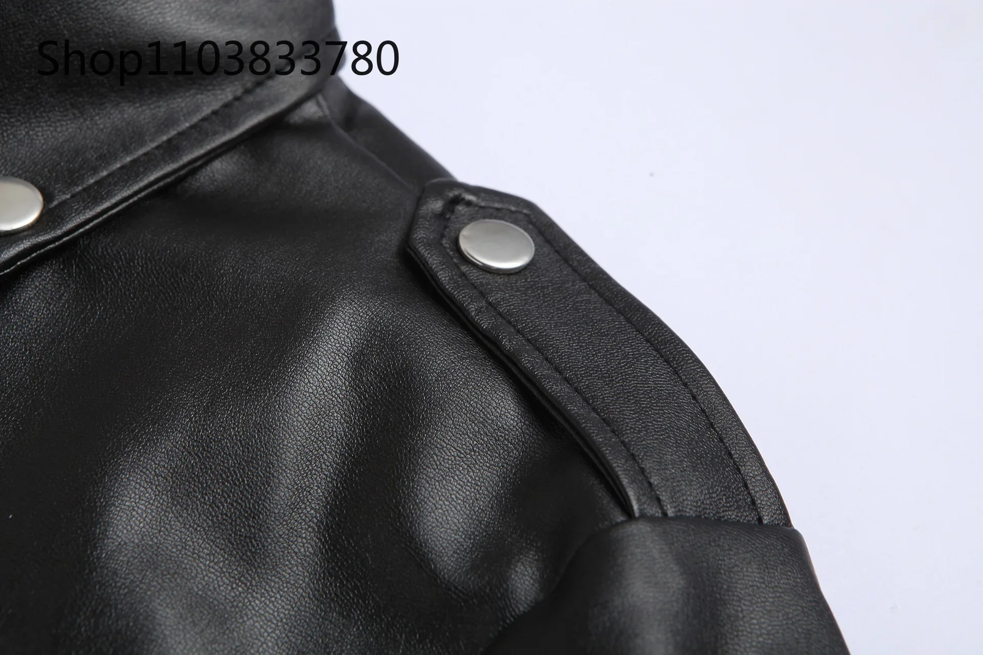 Men PU Leather Jacket Motorcyc - огляд і ціна Riding Jacket Leather
