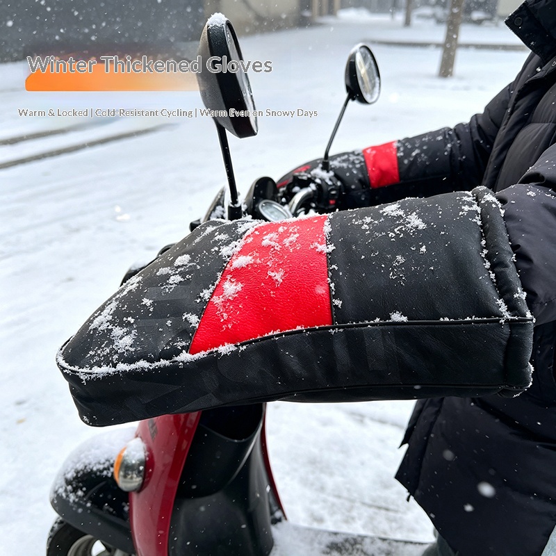 1Pair Motorcycle Winter Warmer - огляд і ціна Motorcycle Gear Gloves