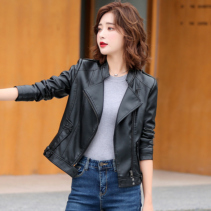 M-5XL New Women Leather Jacket - огляд і ціна Riding Jacket Leather