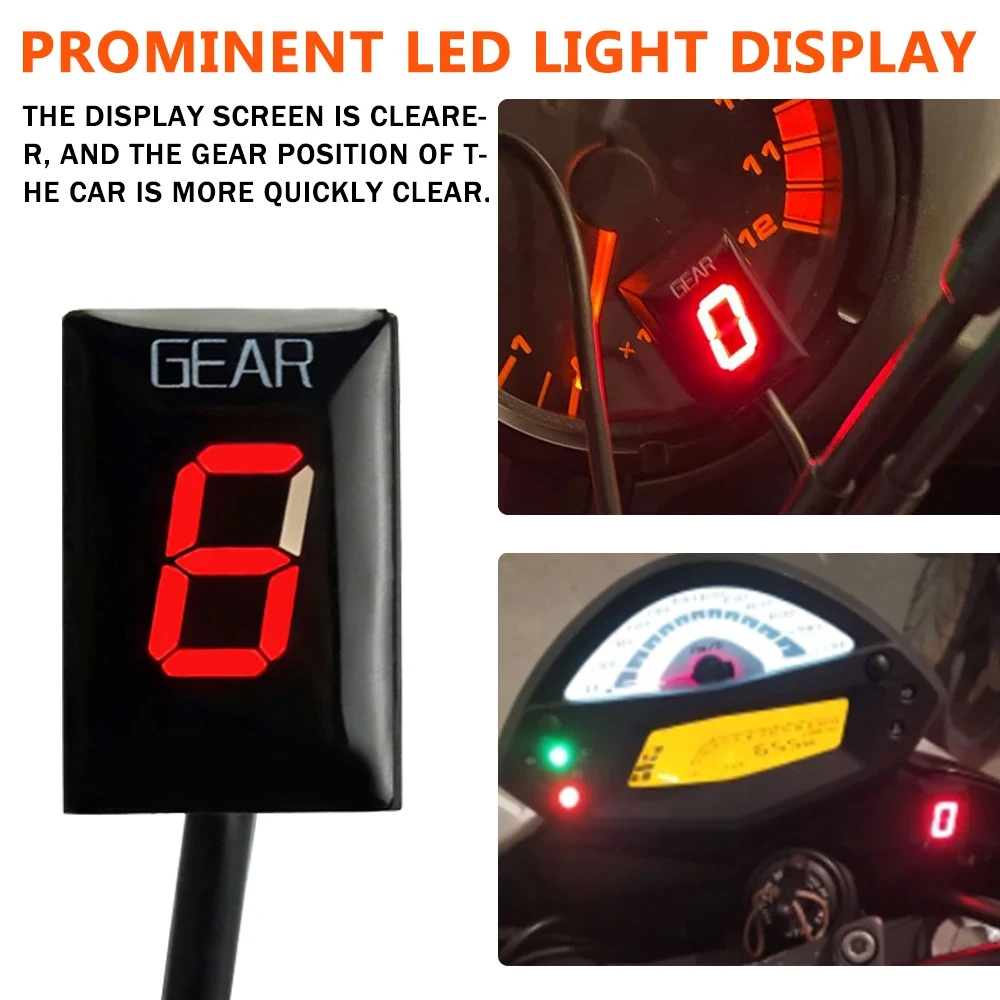 For YAMAHA YZF-R1 YZFR1 YZF-R6 - огляд і ціна Motorcycle Gear Display