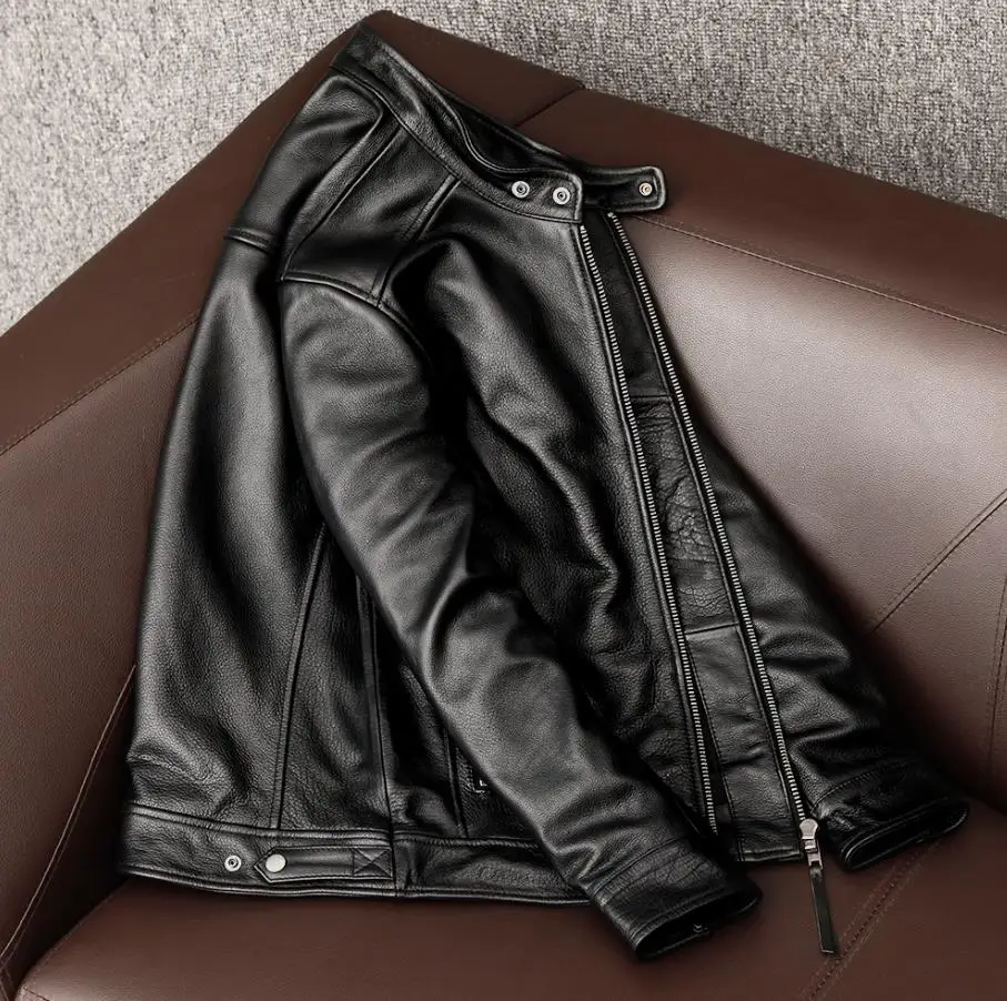 Wholesales.100% real cowhide C - огляд і ціна Riding Jacket Leather